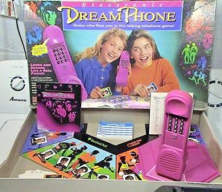 Electronic Dream Phone Milton Bradley Game Rare