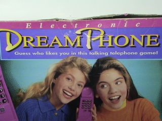 Electronic Dream Phone Milton Bradley Game Rare 2