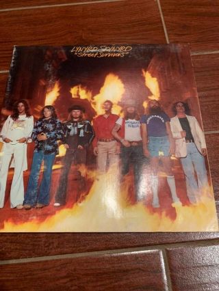Lynyrd Skynyrd Rare Withdrawn Flame Cover 1977 Lp Street Survivors