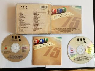 Now Thats What I Call Music 15 Cd Very Rare.  With Booklet And Sponge.  2xcd