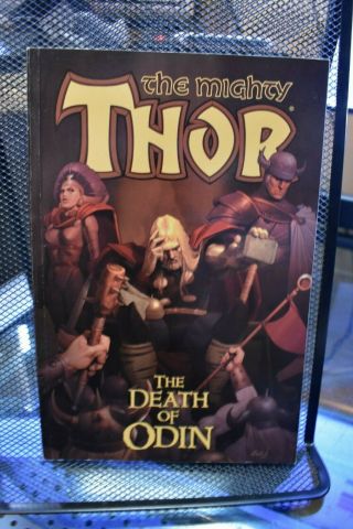 The Mighty Thor Volume 1 The Death Of Odin Marvel Tpb Rare Oop Lord Of Asgard