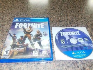 Fortnite (sony Playstation 4) Ps4 Rare 2017 Version Physical Disc Epic Games