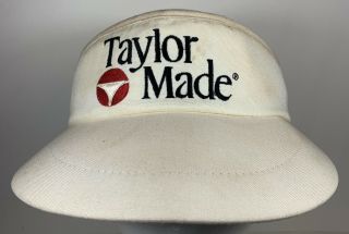 Vintage Taylormade Golf Hat Usa Visor Texace Sunblocker Pro Golfer Cap Rare