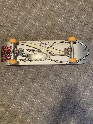 Vintage & Rare Tony Hawk Birdhouse Skateboard Autographed Includes Wheels