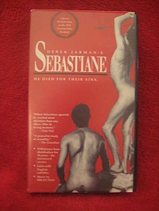 Sebastiane On Vhs (1976) By Derek Jarman Music By Brian Eno Rare