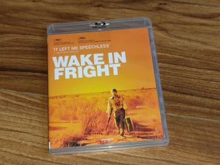 Wake In Fright Blu - Ray Drafthouse Films - Rare