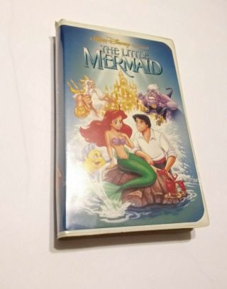 Banned Disney Vhs Black Diamond Classic The Little Mermaid Rare
