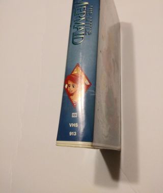 Banned Disney VHS Black Diamond classic The Little Mermaid RARE 2