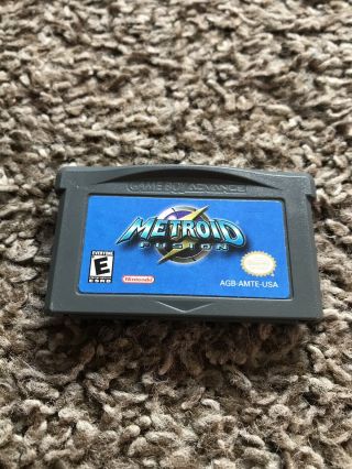 Metroid Fusion (nintendo Game Boy Advance,  2002) 100 Authentic Rare