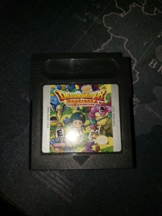 Dragon Warrior Monsters 2 Game Boy Rare Great Shape Cart Only