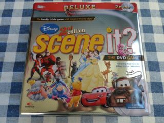 Very Rare Edition Scene It? Disney 2nd Edition The Dvd Game (collector 