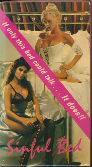 Sinful Bed Obscure Erotica Academy Home Entertainment Vhs Rare