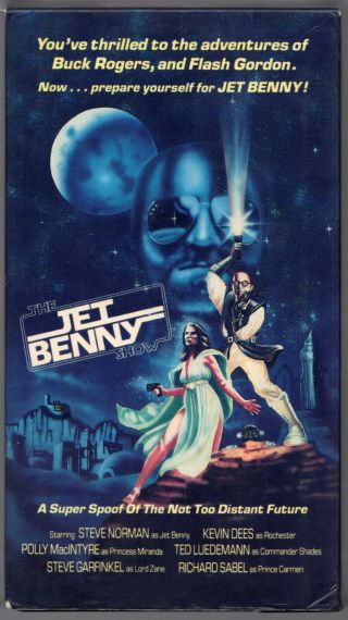 The Jet Benny Show (1986) Jack Benny Star Wars Parody United Home Video Vhs Rare