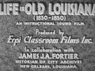 16mm Film 1940s " Life In Old Louisiana " Rare American South Educational Movie