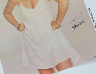SEXY 1979 BLONDIE PARALLEL LINES POSTER DEBBIE HARRY VERY RARE 5