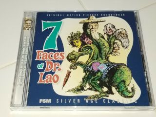 7 Faces Of Dr.  Lao (1964) Rare Soundtrack Leigh Harline Limited Edition Fsm Cd