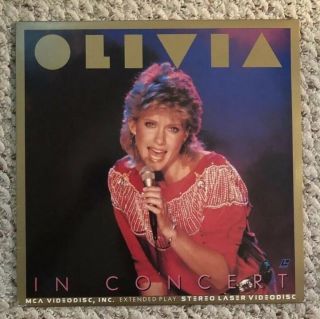 Olivia In Concert Laserdisc Ld Very Rare Newton - John