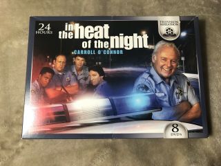 In The Heat Of The Night 24 Hour Marathon 8 Dvd Box Set Carrol O’conner Rare