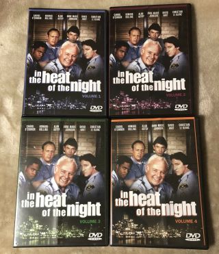 IN THE HEAT OF THE NIGHT 24 HOUR MARATHON 8 DVD BOX SET CARROL O’CONNER RARE 4