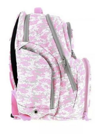 6 PACK FITNESS EXPEDITION 300 BACKPACK 3 MEAL BAG SIX PACK BAG PINK CAMO RARE 4
