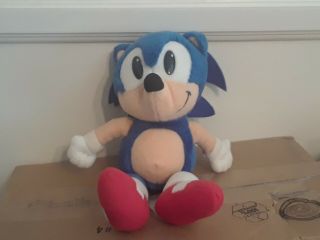 Rare 12 Inch Caltoy Vintage Classic Sonic The Hedgehog Plush Toy