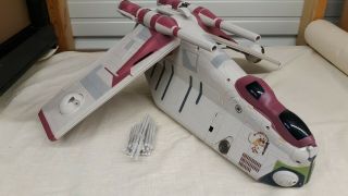 Star Wars Republic Gunship Toys R Us Exclusive Rare Crumb Bomber