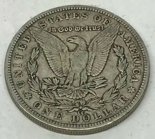 1883 CC Morgan Silver Dollar $1 Key Date Carson City Rare Scarce XF/AU Details 2