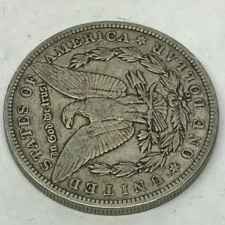 1883 CC Morgan Silver Dollar $1 Key Date Carson City Rare Scarce XF/AU Details 8