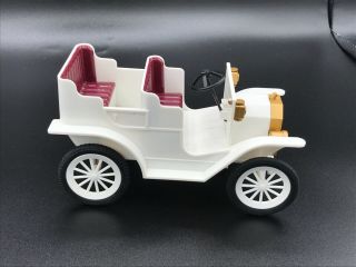 Calico Critters Sylvanian Families White Vintage Wedding Car Urban Life RARE 2