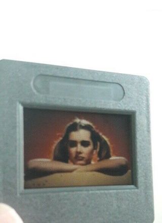 Young Brooke Shields - Very Rare Promo Slides - Transparency 35mm - Mn -