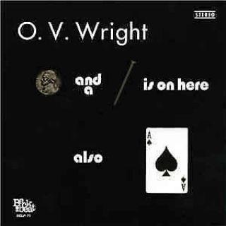 O.  V.  Wright The Nickle And The Nail Rare Out Of Print Cd Memphis Soul Classic