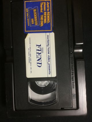 The Fiend 1972 Rare Horror VHS Monterey Home Video British Horror Bigbox 2
