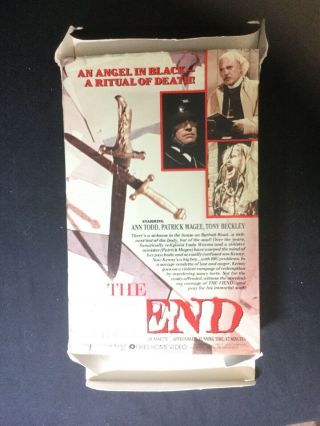 The Fiend 1972 Rare Horror VHS Monterey Home Video British Horror Bigbox 6