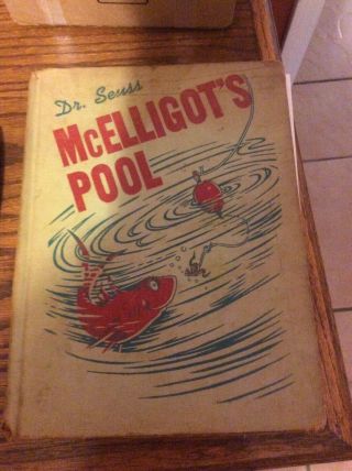 Dr.  Seuss 1947 Mcelligots Pool Library Edition.  Rare.