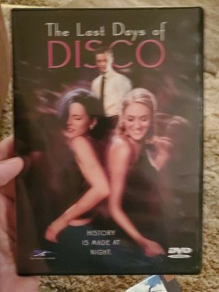 The Last Days Of Disco (dvd,  1998) Oop Rare Kate Beckinsale Chloe Sevigny