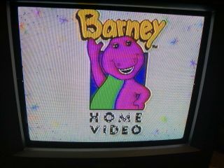 Barney In Concert RARE 1994/1995 VHS 6