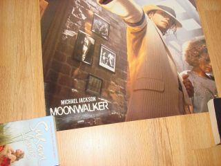 Michael Jackson Moonwalker Japan Official Promo 1988 Poster Mega Rare 3
