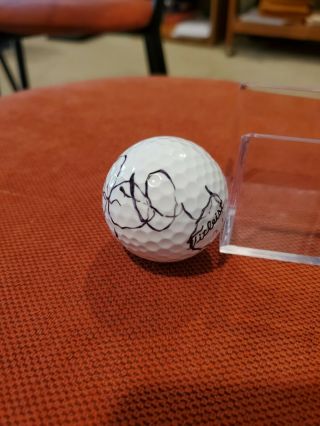 Rory McIlroy Signed Golf Ball PGA US Open Champion Flag Autograph Rare 3