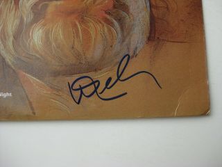 WILLIE NELSON - Rare AUTOGRAPHED ALBUM - HAND SIGNED 1984 LP with 