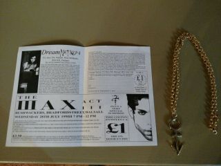 Prince Nude Tour Early Symbol Necklace 1991 Androgyny Rare Dream Factory 4