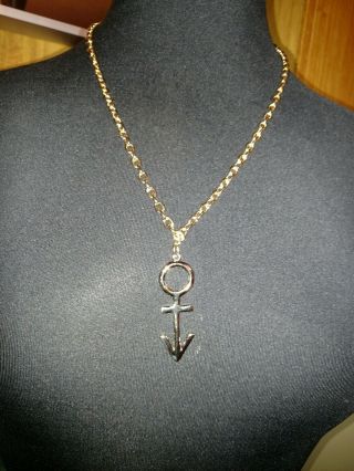 Prince Nude Tour Early Symbol Necklace 1991 Androgyny Rare Dream Factory 5