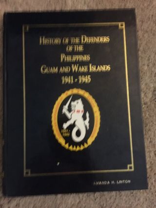 Ww2 Bataan Corregidor Philippines History Hard Bound Book Rare List Of Pow