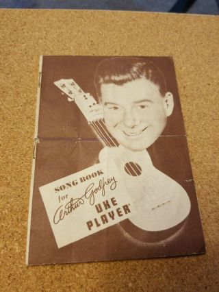 1950 Song Bk Arthur Godfrey Uke Player Rare Vtg Us&international