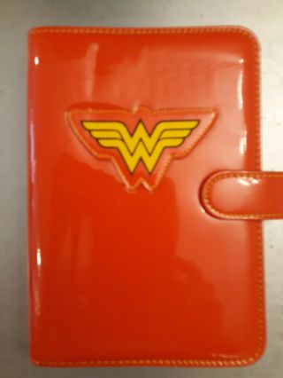 Wonder Woman Planner/organizer - Rare Very Hard To Find