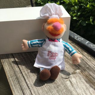 Swedish Chef Jim Henson Muppets 8 " Mini Plush Sababa Toys Rare Stuffed Toy
