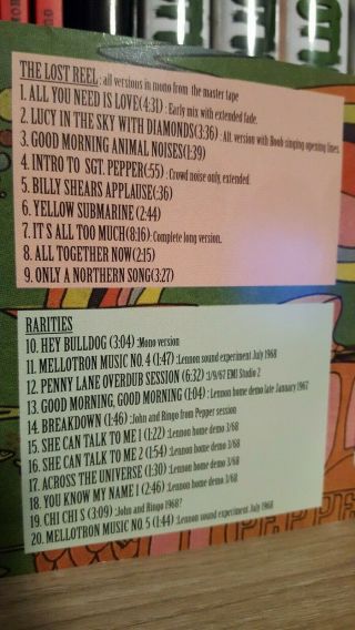 RARE The Beatles - Lost Pepperland Reel CD (sgt peppers demo live outtakes oop 3