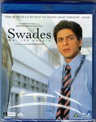 Swades,  We The People (2004) Region - Hindi Blu - Ray (english Subs) Rare & Oop