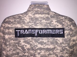 Rare Universal Studios Transformers The Ride N.  E.  S.  T.  Employee Jacket Uniform Xl