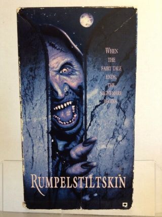 Rumpelstiltskin (vhs,  1996) Rare Horror Comedy,