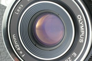 [Rare Near MINT] Olympus 35 EC2 Black 35mm Rangefinder Film Camera From JAPAN 6